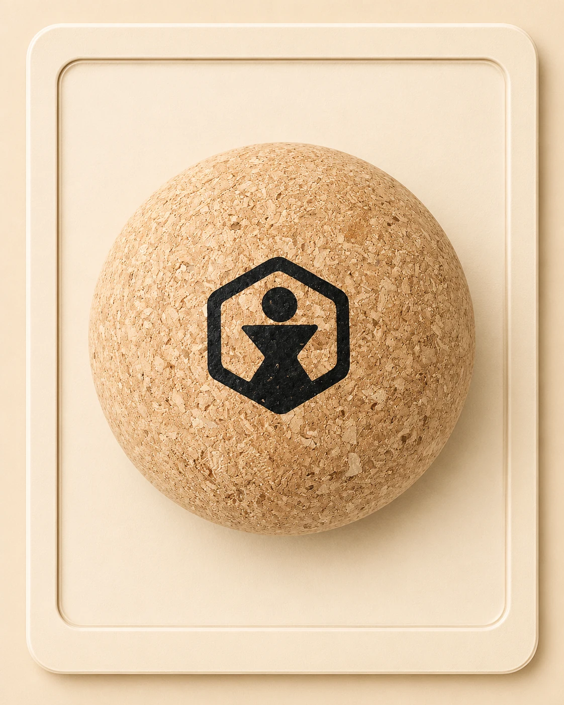 Cork Ball — Heel & Arch Recovery board setup